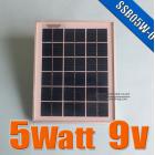 5W9V层压多晶硅太阳能电池板