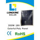 多晶多彩太阳能板(LK200-24-P)