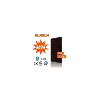 380W全黑单晶硅太阳能板(BSM380M-72)