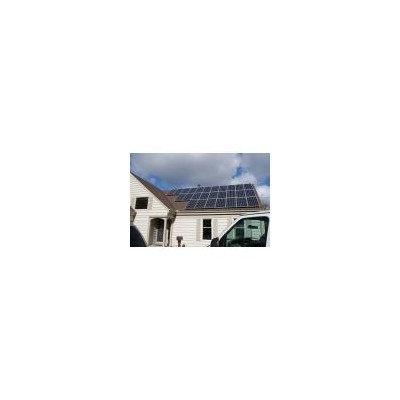 居民家庭屋顶5.4KW家用太阳能光伏发电