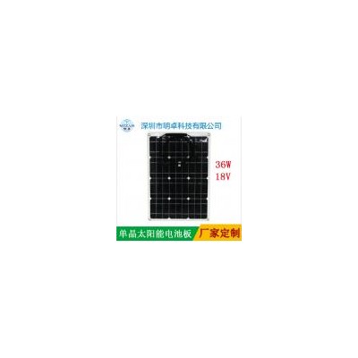 层压半柔性太阳能板(36W18V)