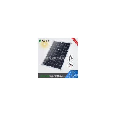 单晶太阳能光伏板(20W-18V-5V)