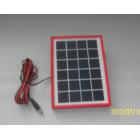 [新品] 塑料边框太阳能电池板（红色）(SJ-2W)