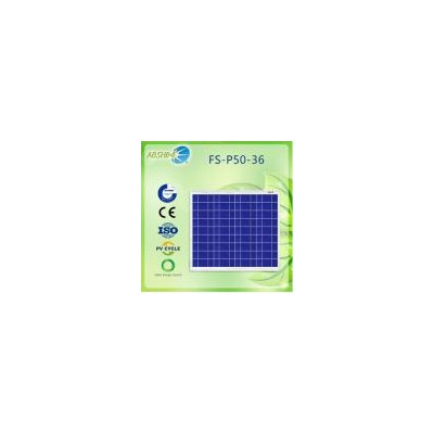 多晶硅太阳能电池板(FS-P50-36)