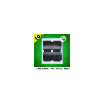单晶硅太阳能电池板(SFM-10W)