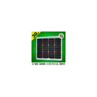 单晶硅太阳能电池板(SFM-30W)