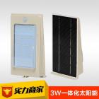 [促销] LED太阳能照明一体家用感应小路灯(TC-03B05)