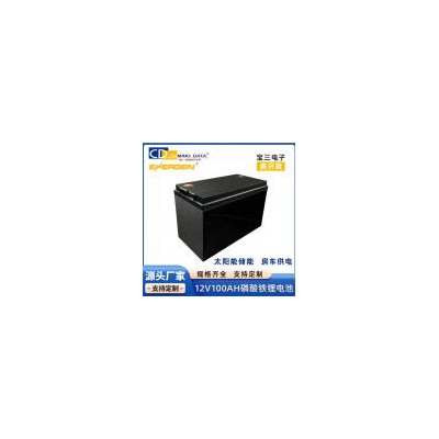 磷酸铁锂电池(12V100Ah)