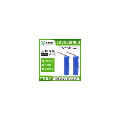 3.7V可充电锂电池(2000mAh)