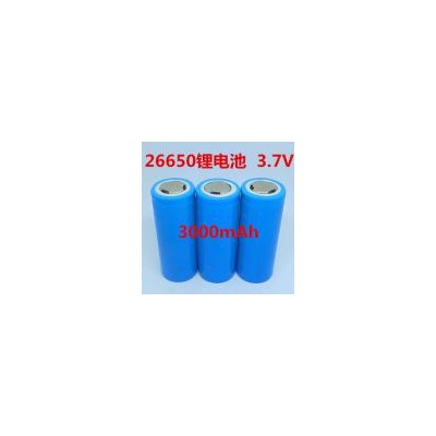 26650锂电池(3000（mah）3.7（V）)