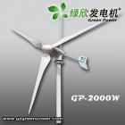水平轴风力发电机(GP-2000W)