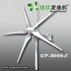 水平轴风力发电机(GP-3000L)