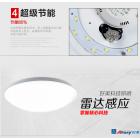 [新品] 雷达感应LED吸顶灯(12W吸顶灯)