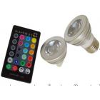 LED 七彩灯杯（1*3W)(BYT-DB-RBG-3W)