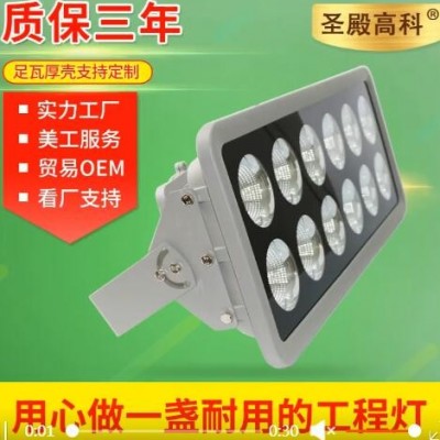 120W500W大功率长形聚光灯 COB透镜 酒店工程篮球场灯 远程探照灯图3