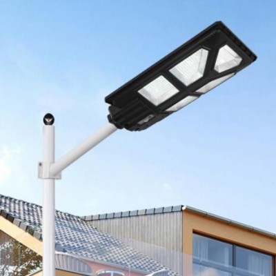 LED太阳能灯翼系列变形金刚款太阳能路灯头 庭院户外灯跨境专供图3
