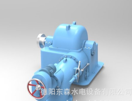 200kw 600kw 750kw 900kw斜击式水轮发电机 斜击式水机