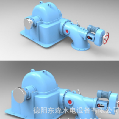 微型小型水力发电设备 斜击式水轮发电机 斜击式水机定制生产维修