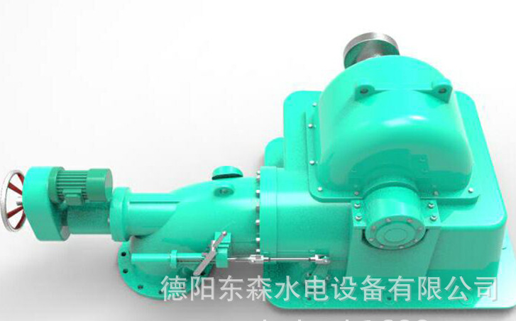 300kw 500kw 800kw 1000kw斜击式水轮发电机 斜击式水机