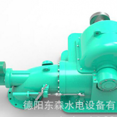 300kw 500kw 800kw 1000kw斜击式水轮发电机 斜击式水机图1