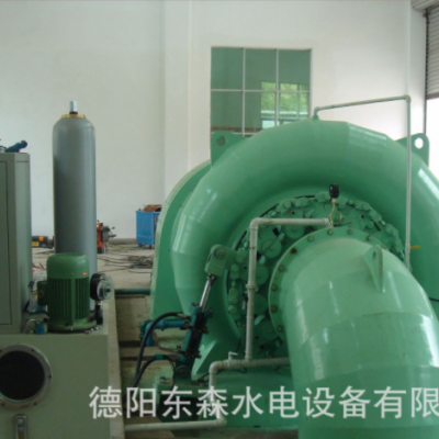 水电站混流式水轮发电机组 water turbine hydro generator