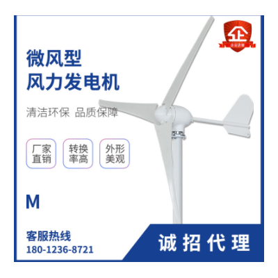 M型500W 乃尔风电小型风力发电机价格 家庭微型风力发电机组