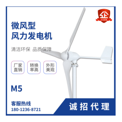 厂家推荐800w小型风力发电机 江苏水平轴风力发电机