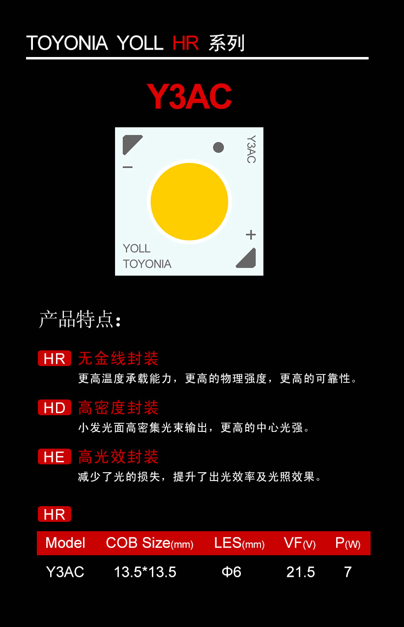 黑- Y3AC