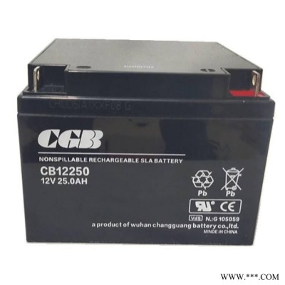 长光CGB蓄电池CB12240 12V24AH储能应用 现货供应