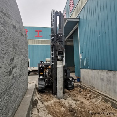 光伏打桩机 挖掘机式光伏打桩机 图片 视频 山东 济宁 越河机械 YH-G300Y