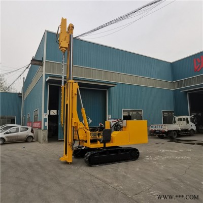 光伏砸桩机 挖掘机光伏打桩机 图片 视频 山东 济宁 越河机械 YH-G300Y