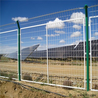 供应优质光伏围栏网金属护栏网光伏核电站围栏铁丝网护栏可根据客户要求定做
