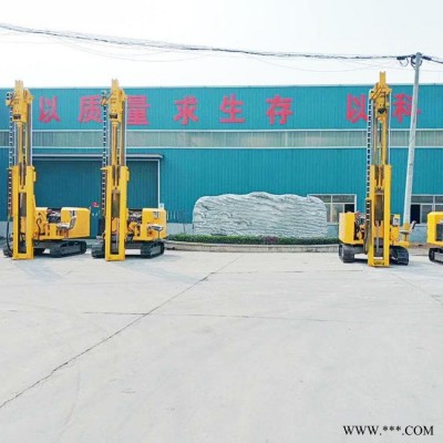 华浩 太阳板光伏打桩机价格  光伏电站打桩机 工地用光伏打桩机厂家