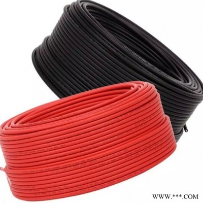 4平方红色光伏线缆 黑色4平方光伏通信电缆批发 光伏PV-F14MM报价