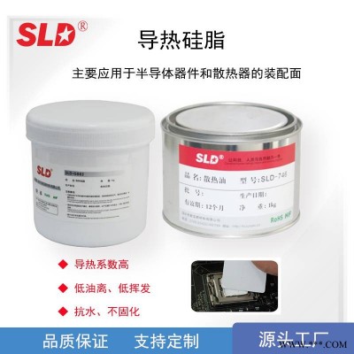 导热硅脂 光伏逆变器壳体MOSFET散热硅脂SLD-G820系列