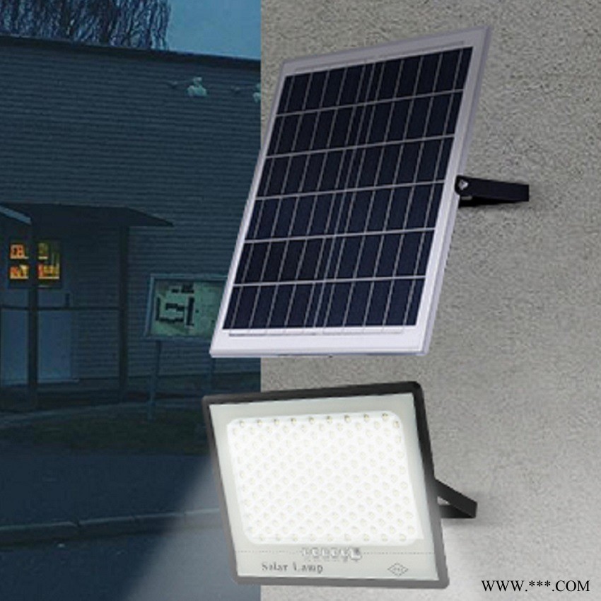 太阳能200Wt庭院灯 太阳能投光灯 小型太阳能照明灯