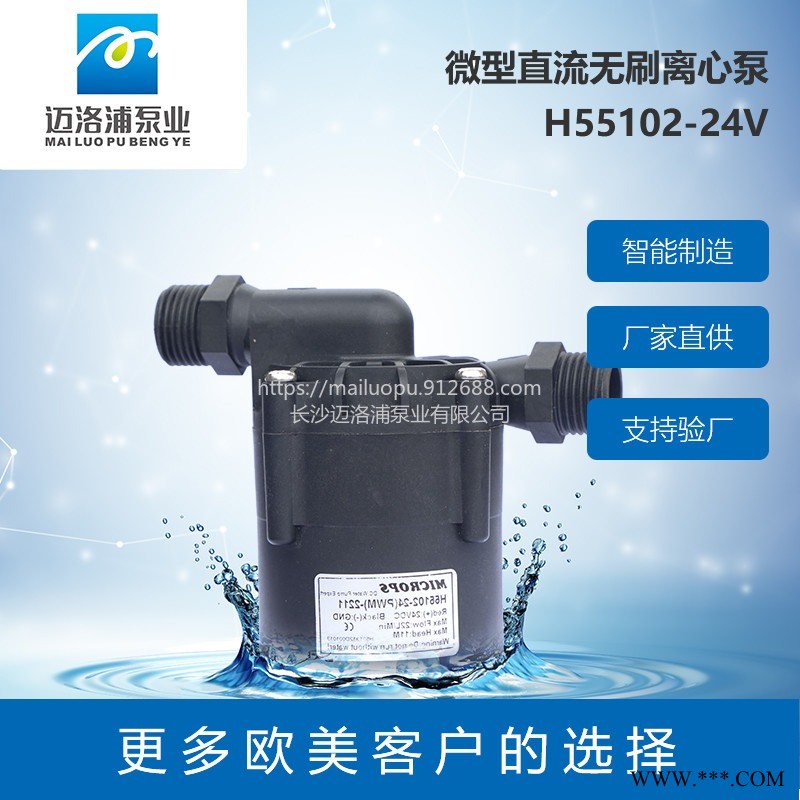 MICROPS  H55102额定电压12伏 增压泵 微型水泵 直流水泵 可定制功能水泵 太阳能水泵 小型离心泵