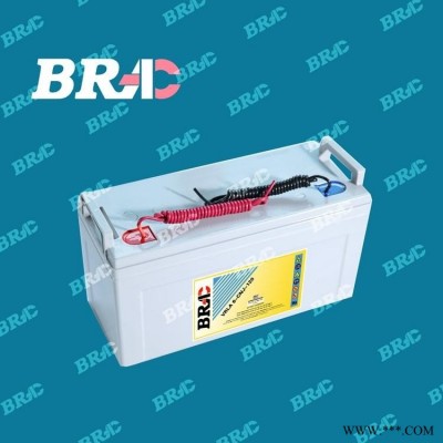 德国BRAC蓄电池12VSDH-100 BRAC蓄电池12V100AH铅酸免维护太阳能专用 厂家供应质保三年