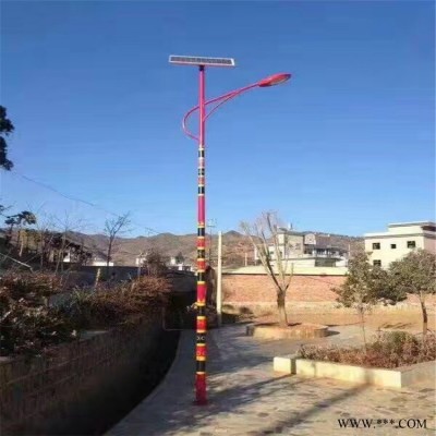 肇庆鼎湖太阳能LED路灯丨一事一议项目丨5/6/7米太阳能路