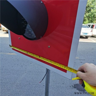 轨道交通太阳能土挡灯 太阳能撞墙灯 土挡信号灯终端警示灯 鑫宏牌