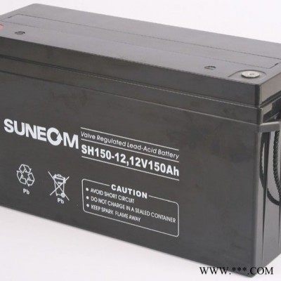 SUNEOM新能铅酸蓄电池SH160-12家用房车光伏发电系统电源12V160AH图1