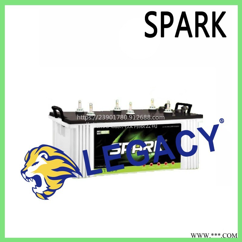 SPARK蓄电池STB100光伏发电系统12V100AH电瓶