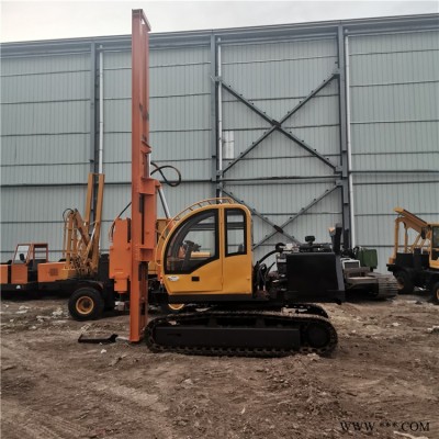 光伏打桩机 履带式光伏打桩机 型号 参数 山东 济宁 越河机械 YH-G300Y