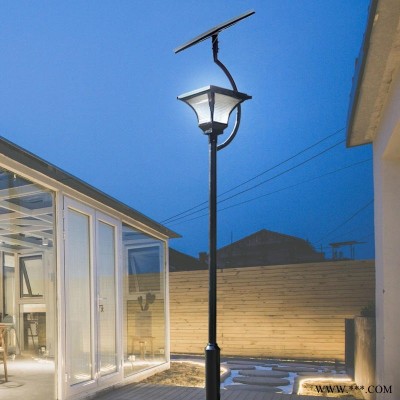 厂家批发 户外3米3.5米太阳能庭院灯 太阳能路灯 一体化太阳能景观LED道路灯