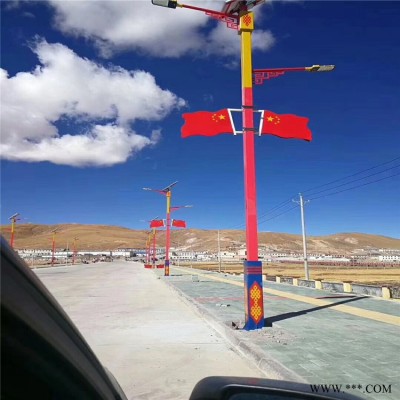 黔南都匀5/6/7米太阳能路一事一议项目丨太阳能道路灯