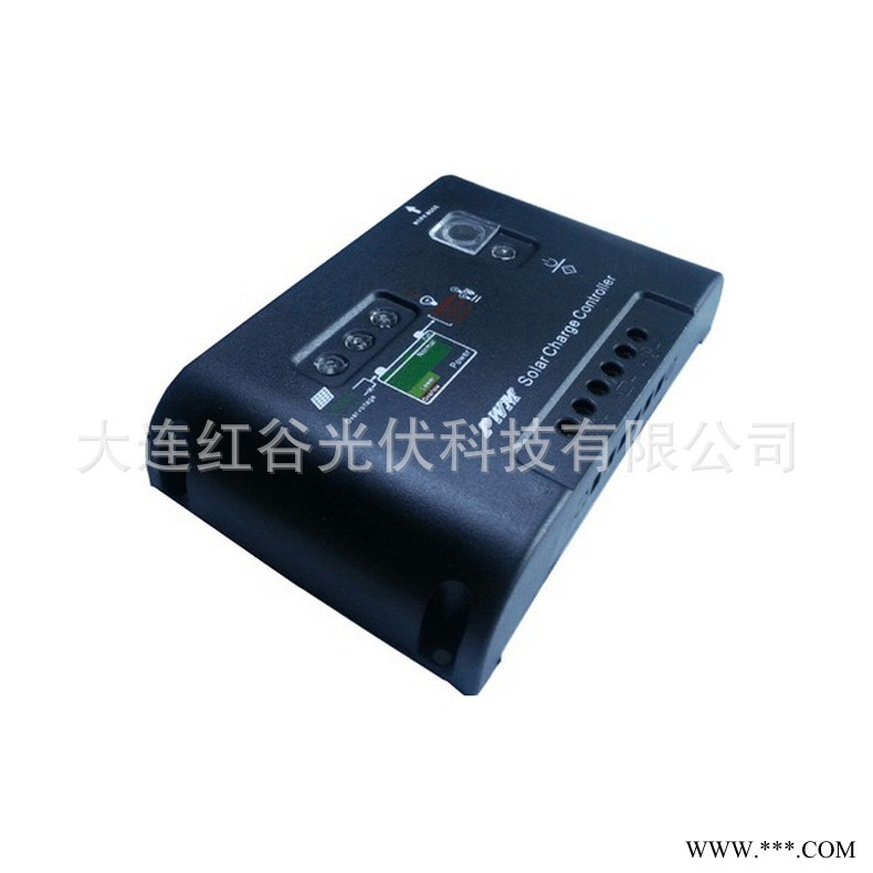 太阳能光伏充电控制器12V24V60A 太阳能升压控制器大功率 路灯控制器 离网控制器