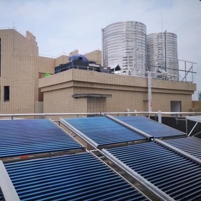 恺阳太阳能联箱空气能热水器 太阳能热水工程联箱 深圳太阳能集热器