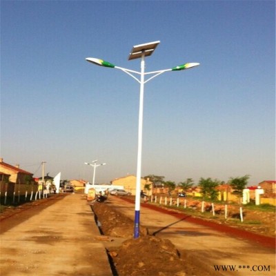 安徽六安太阳能LED路灯丨一事一议项目丨5/6/7米太阳能路