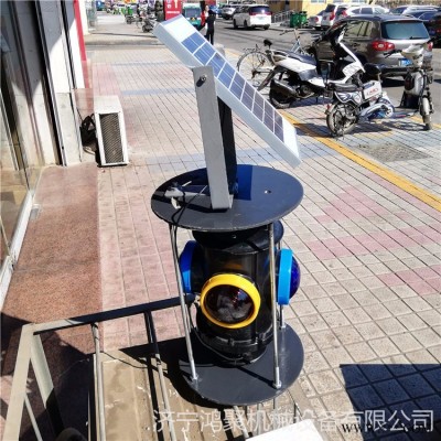 鸿聚牌太阳能铁路道岔信号灯 转撤器标志灯 太阳能交通信号灯厂家生产