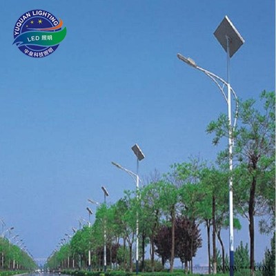 宇泉太阳能路灯杆厂销  道路6米太阳能路灯 农村太阳能一体路灯可定制图1